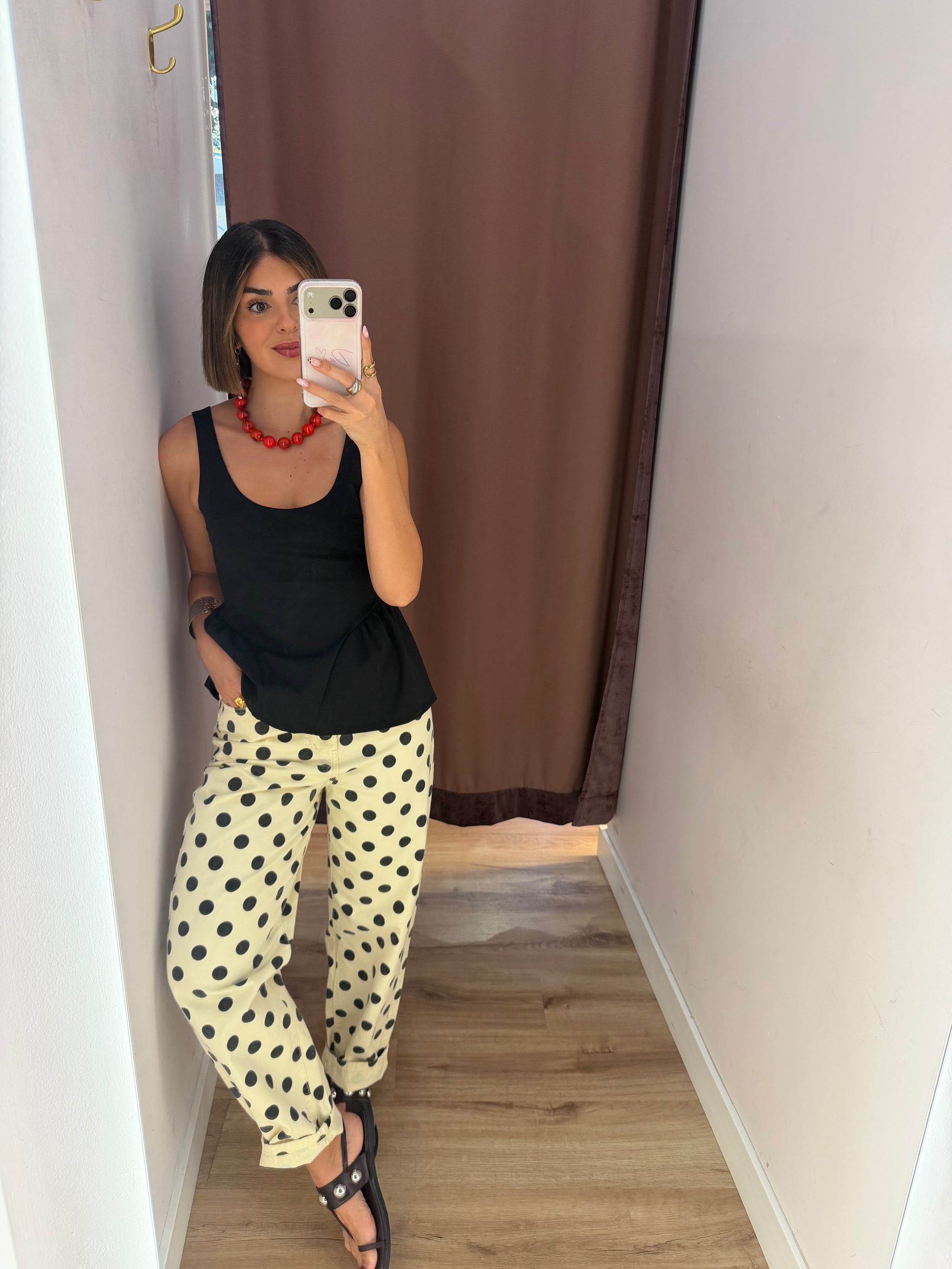 PANTALÓN FRESA