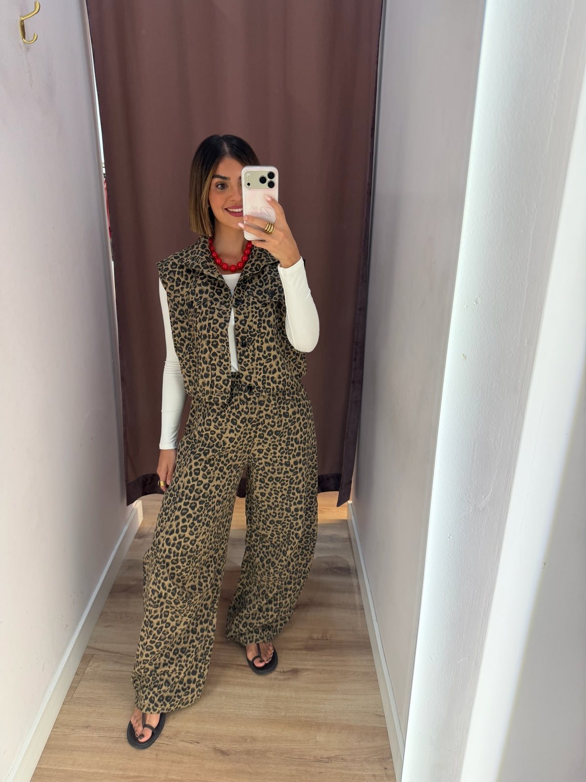 CHALECO LEOPARDO