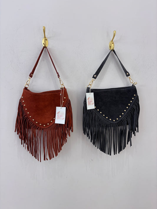Bolso Piel Tachuelas