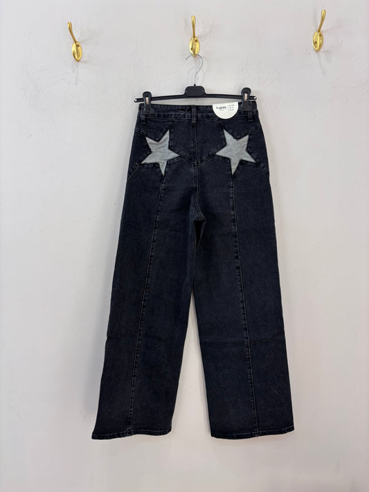Pantalón estrellas plateadas