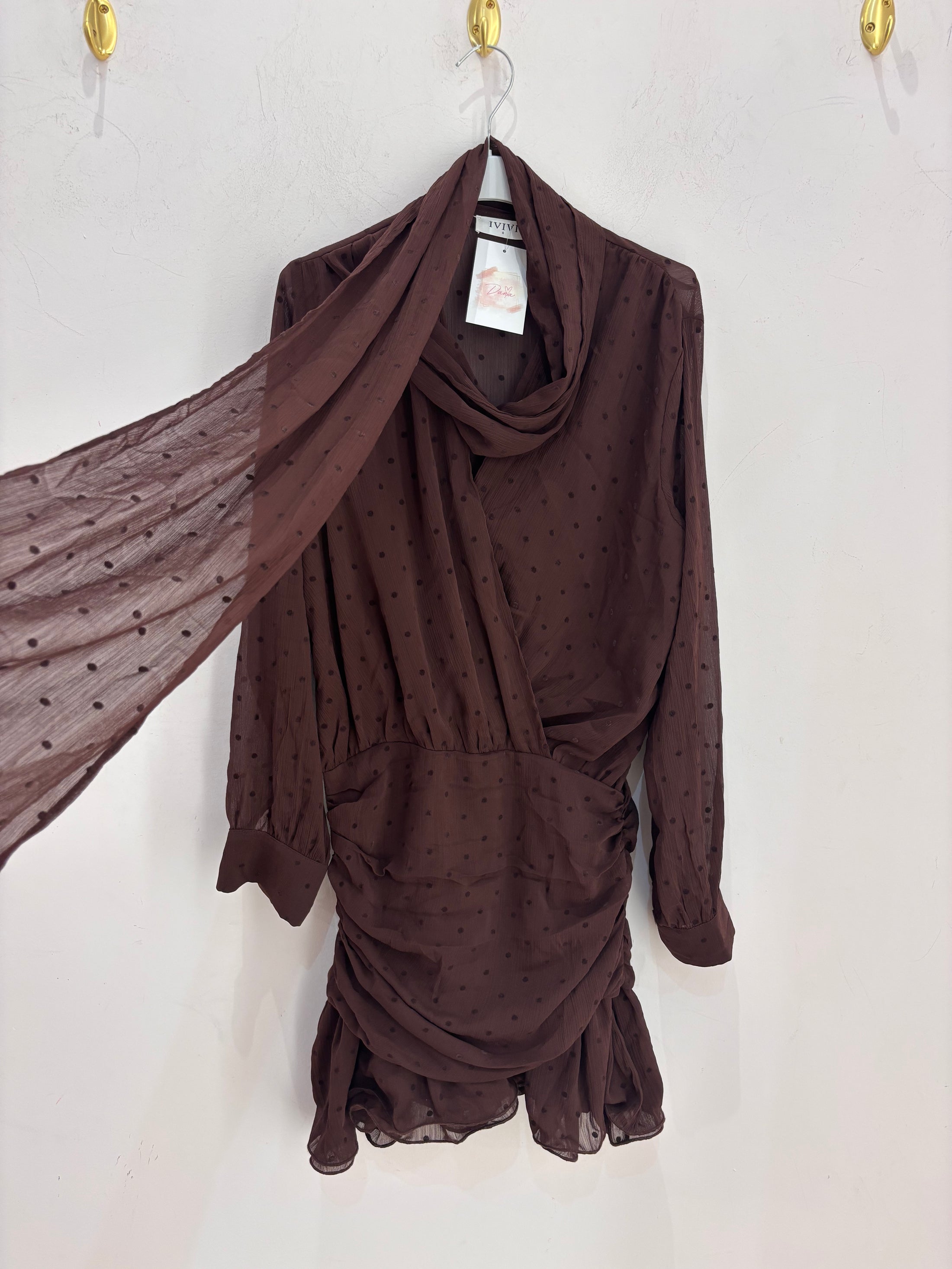 Vestido lunares