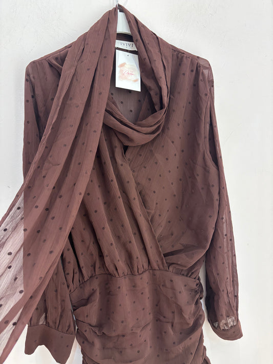 Vestido lunares