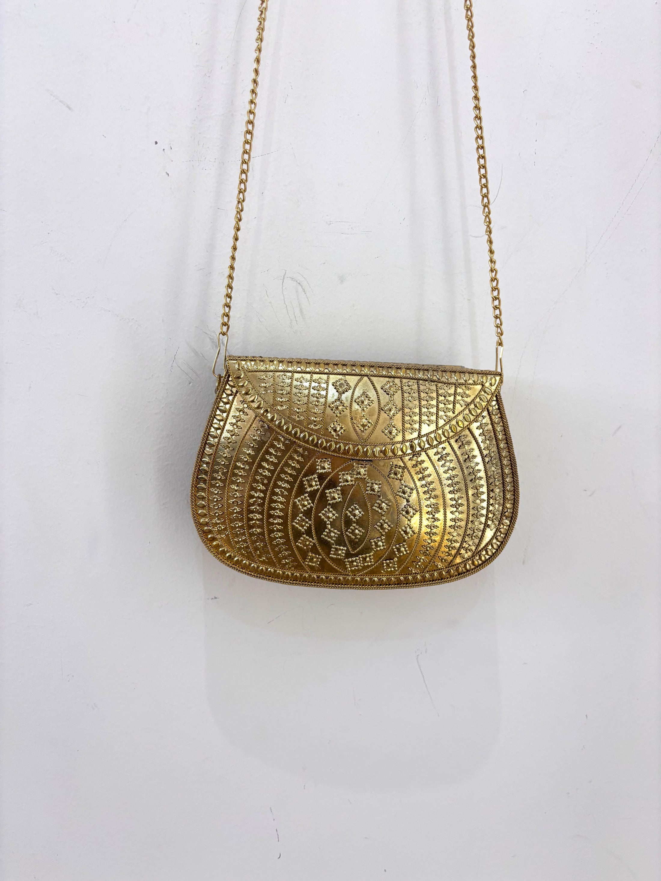 Bolso Clutch dorado