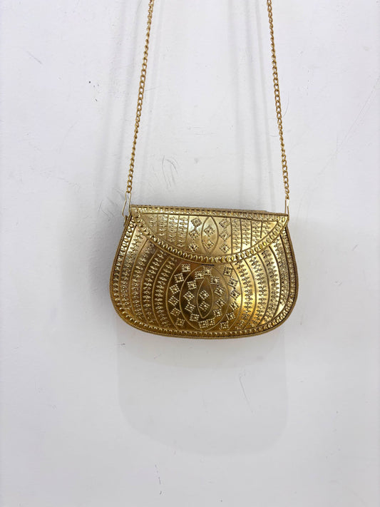 Bolso Clutch dorado