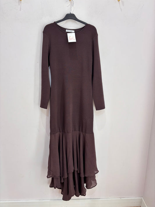 VESTIDO LARGO VOLANTES