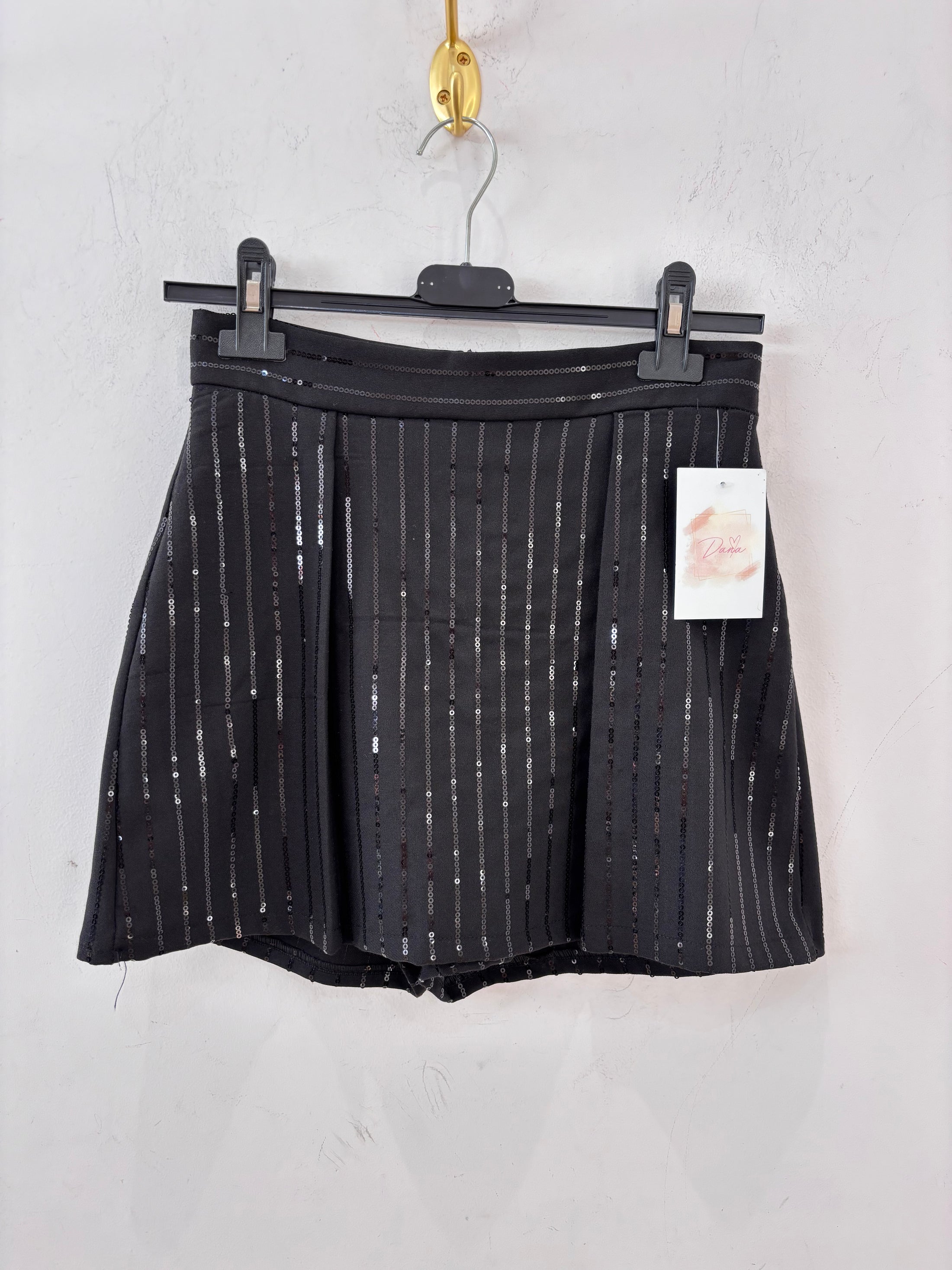 Falda-pantalón lentejuelas