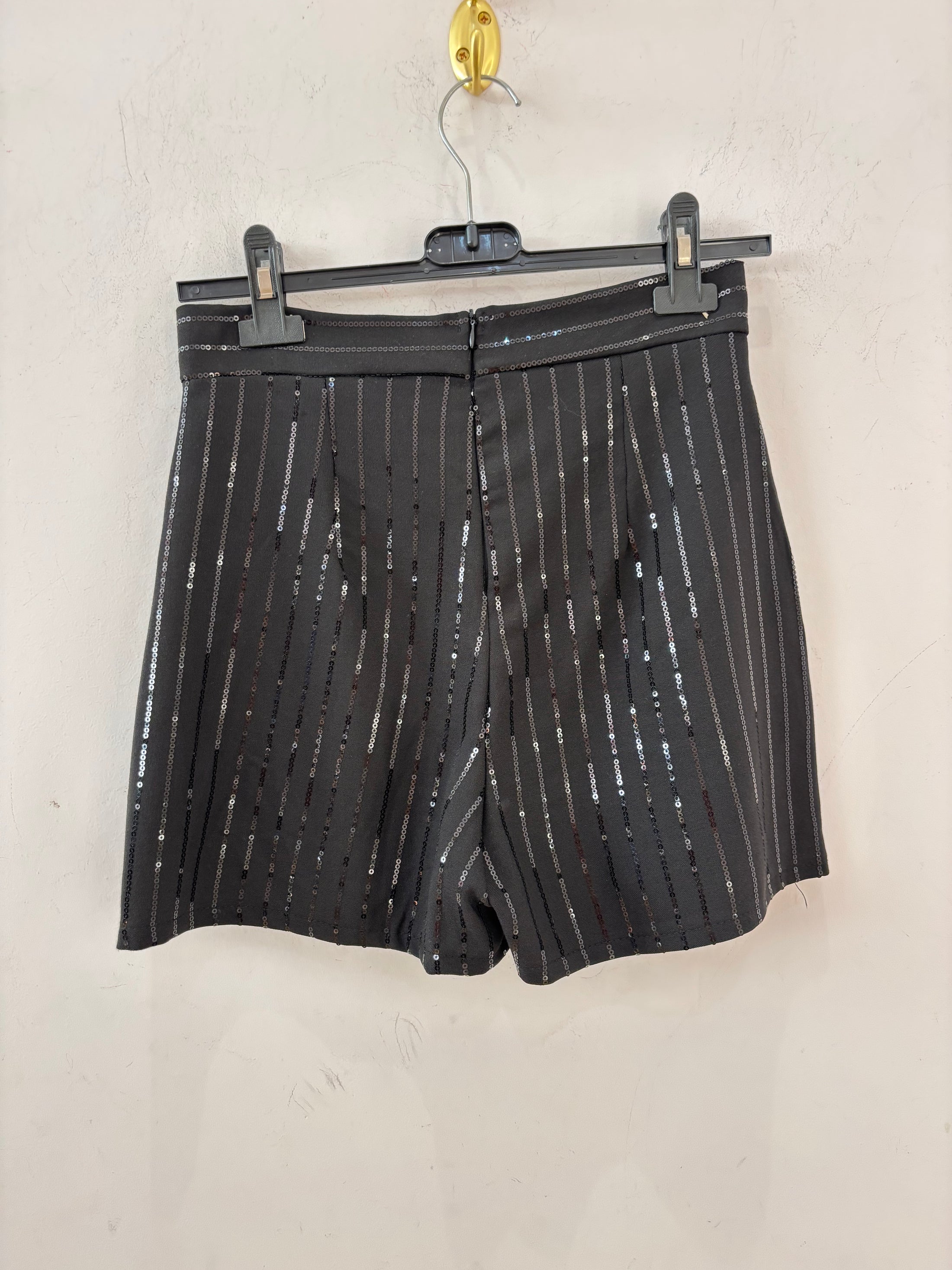 Falda-pantalón lentejuelas