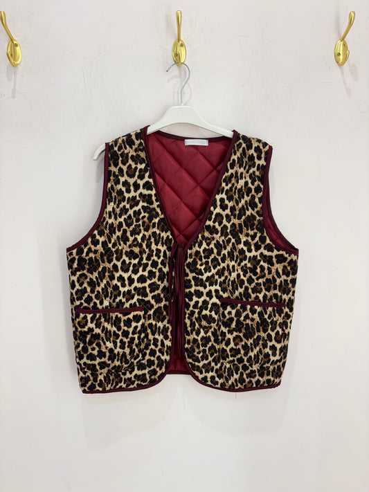 CHALECO LEOPARDO