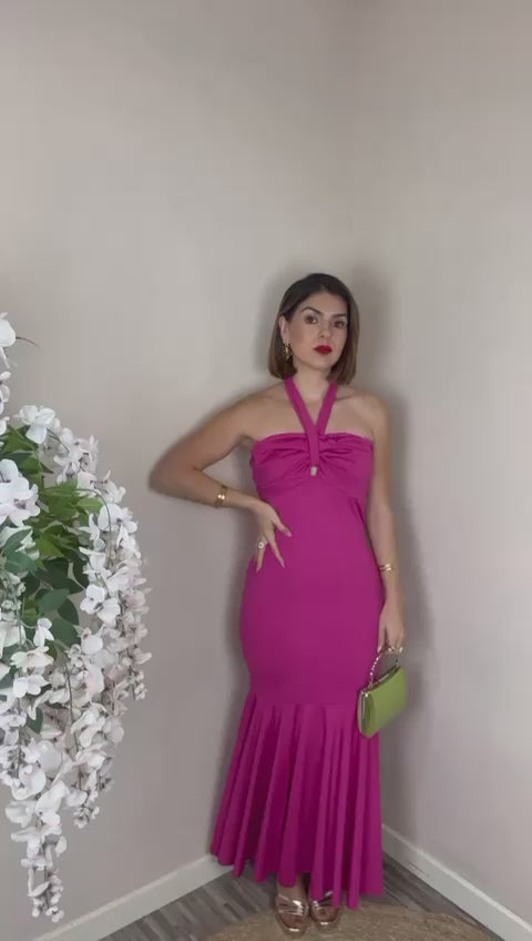 VESTIDO HALTER