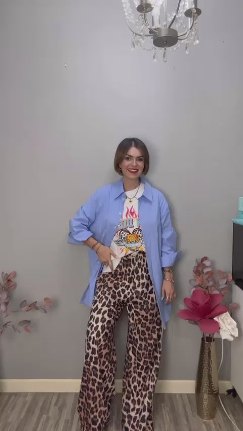 PANTALÓN RAYA ANIMAL