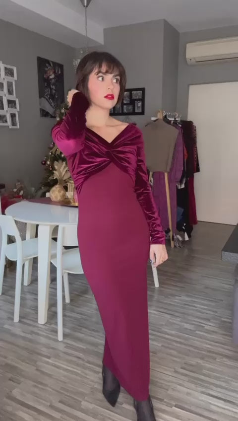 VESTIDO TERCIOPELO